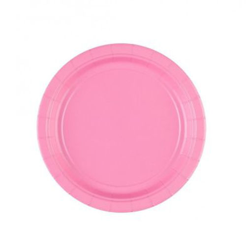 Picture of PAPER PLATE - 17.8CM NEW PINK 8 PK